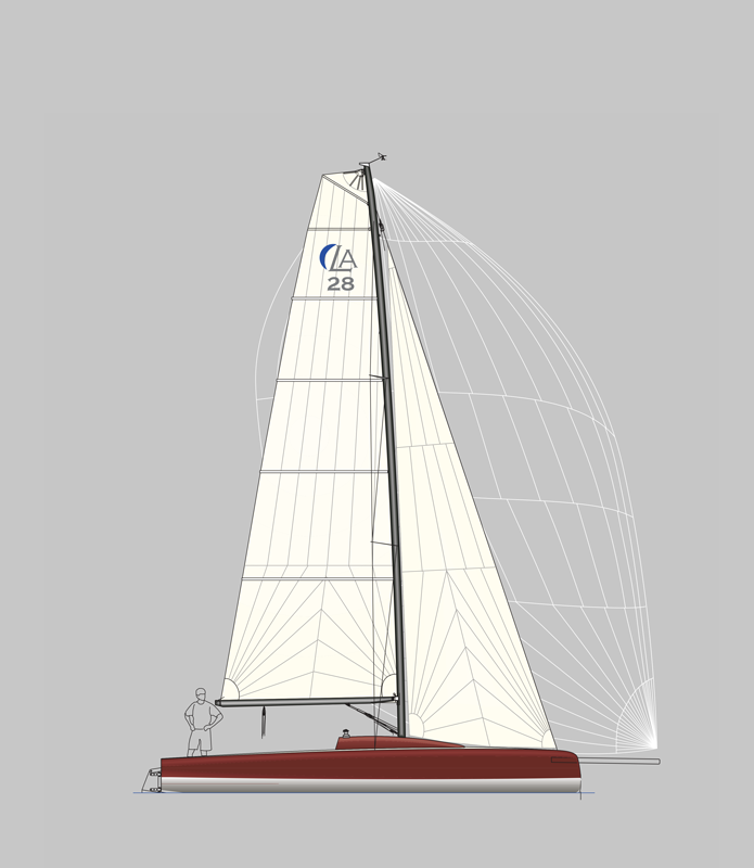 LA 28 Segelplan