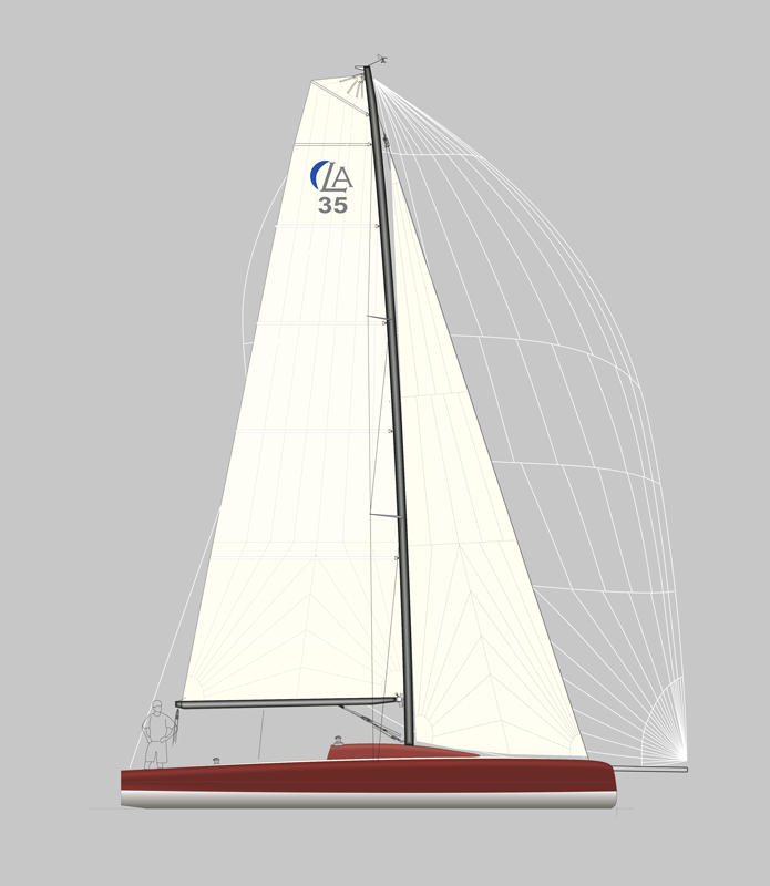 LA 35 Segelplan